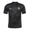 Officiële Voetbalshirt Doelman Portugal EK 2024 Zwarte - Heren